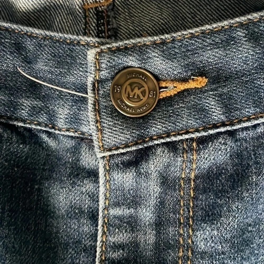 Michael Kors jeans size 8 blue straight leg denim